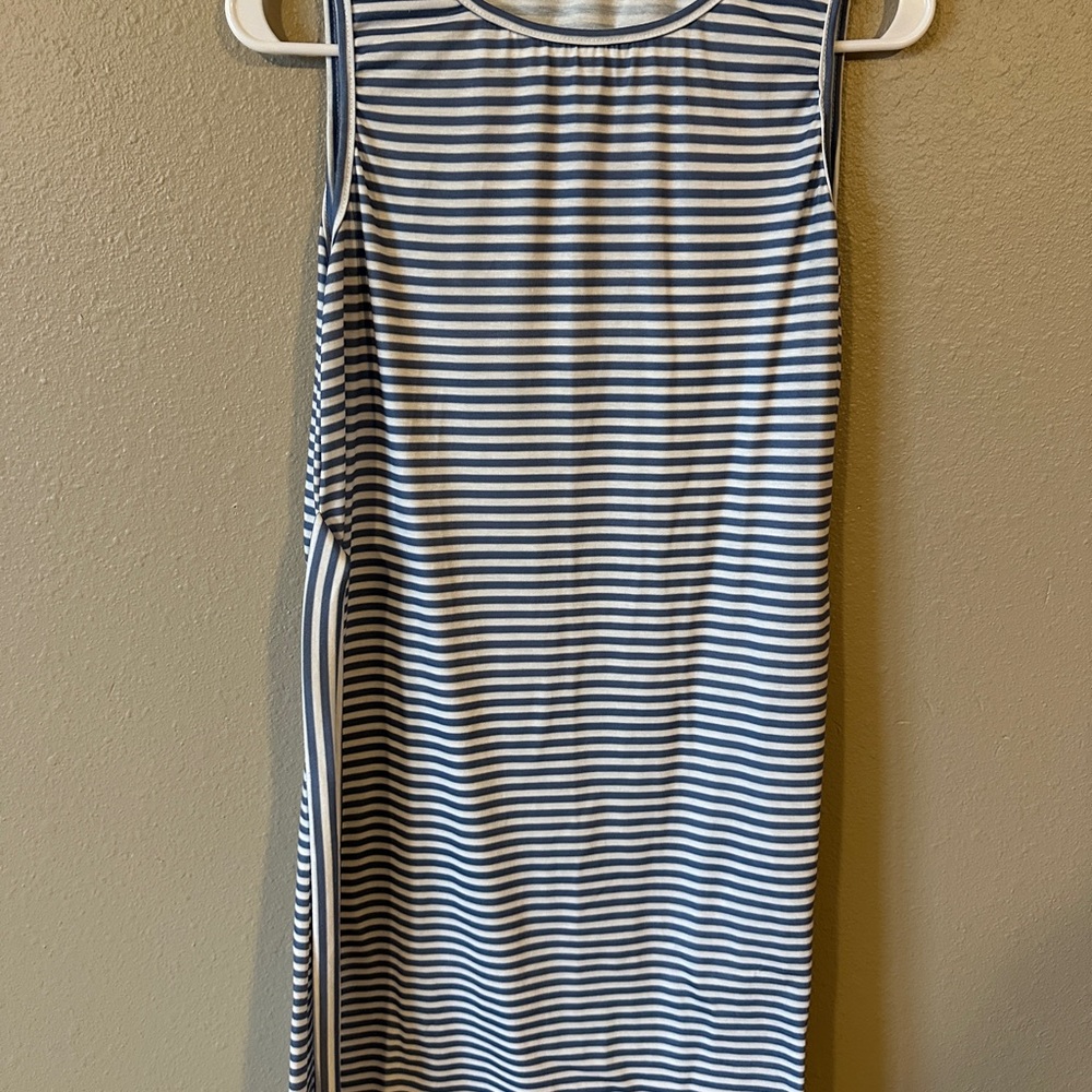 Striped Sleeveless Dress